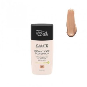 Maquillaje Fluido Radiant Care 07 Rose Beige, Sante