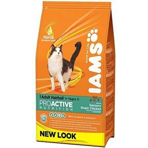 Iams Adult Hairball para gatos 10 Kg.